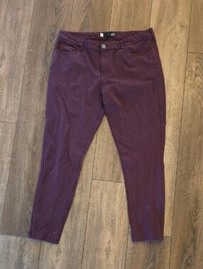 KUT from the Kloth Women's Burgundy Stretch Jeans